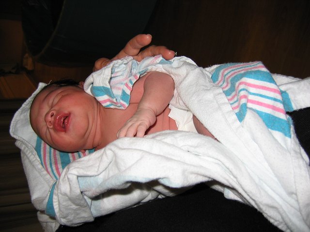 

Born March 26, 2004. 7 pounds 5 ounces, 21 inches.